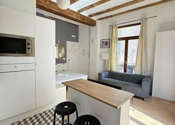 Lägenhet Estudio Plaza De La Reina Valencia